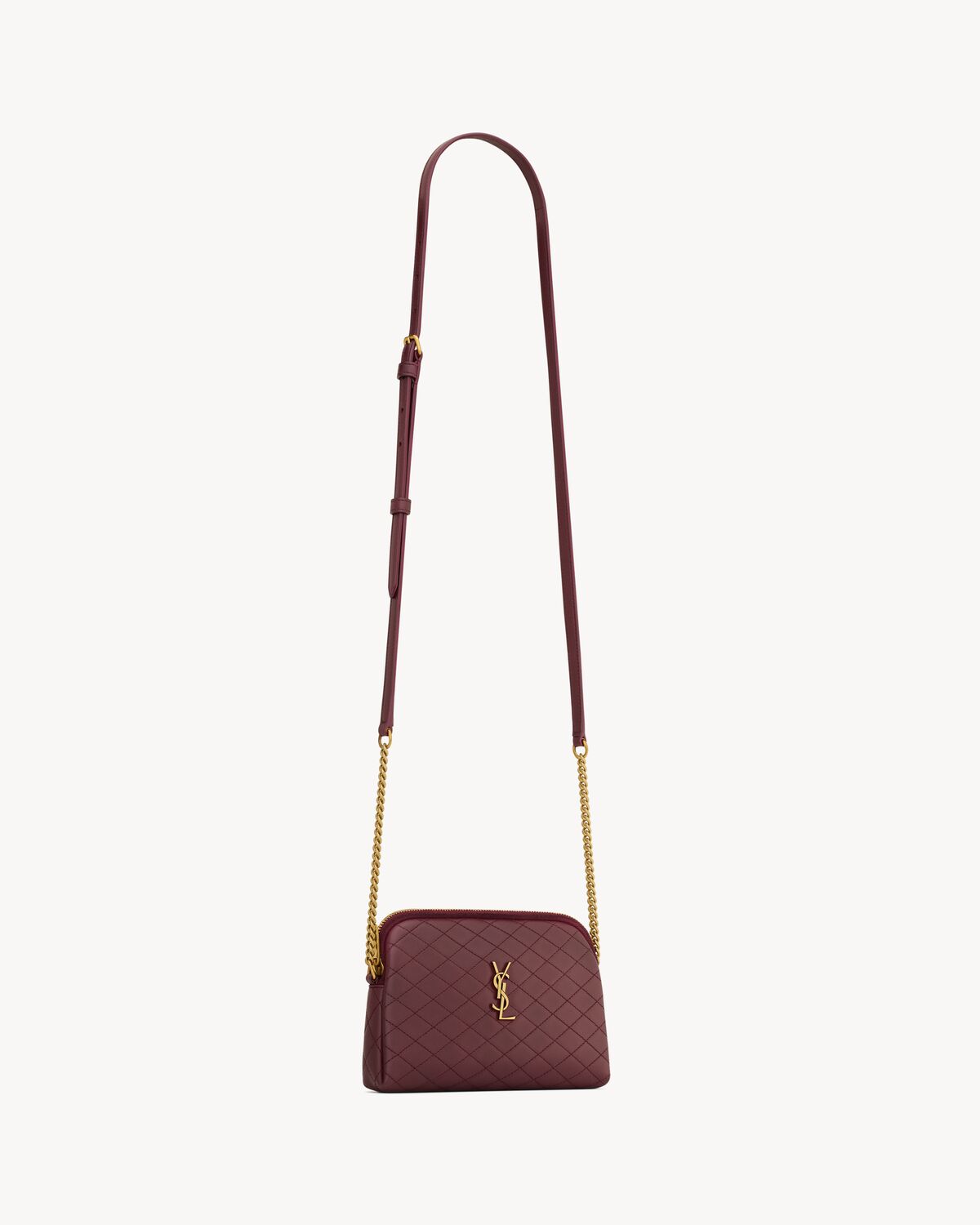 YSL Gaby Zipped Pouch in Quilted Lambskin - Image 2